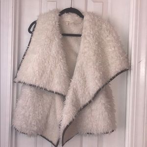 Furry vest from vestique!